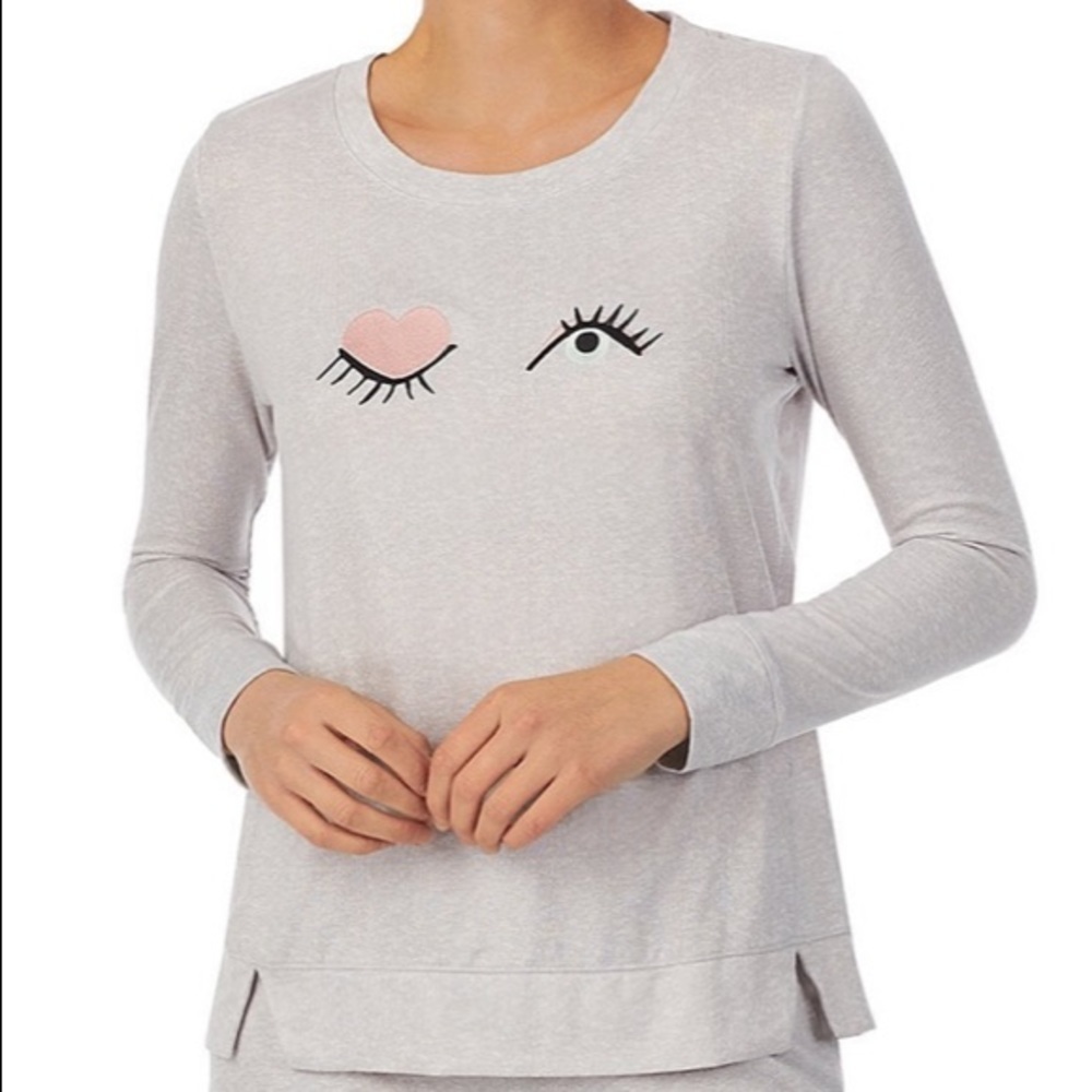 𝅺Kate spade wink longsleeved gray sweatshirt